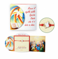 RD FR/063 CONFEZIONE CARTONCINO RICHIUDIBILE CON BRACCIALE SACRAMENTI