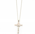 CF FR/010-AG CROCE DI SAN BENEDETTO + CATENINA ARG. 925 MIS. PICCOLA