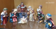 PRESEPE IN RESINA 10 FIGURE DA cm 10