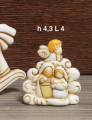 NATIVITA' RESINA C/MAGNETE cm 4,3