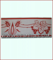 BORDO COTTE COTONE CM 10 ROSSO