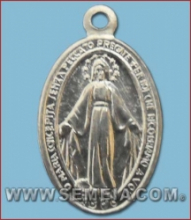 MEDAGLIA ALLUMINIO MIRACOLOSA cm 2 CIRCA