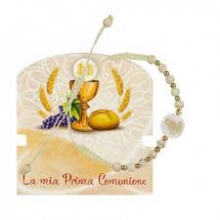 RD FR/068 CONFEZIONE CARTONCINO CON BRACCIALE E SIMBOLO MADREPERLA