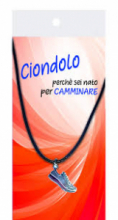 CIONDOLO CAMMINO ARGENTO ANTICO