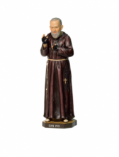 ST FR/046 STATUA S.PIO cm 30 DIPINTA