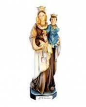 ST PS/045 MADONNA DEL CARMINE RESINA cm 30 CIRCA